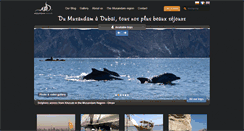 Desktop Screenshot of musandam-nature.com